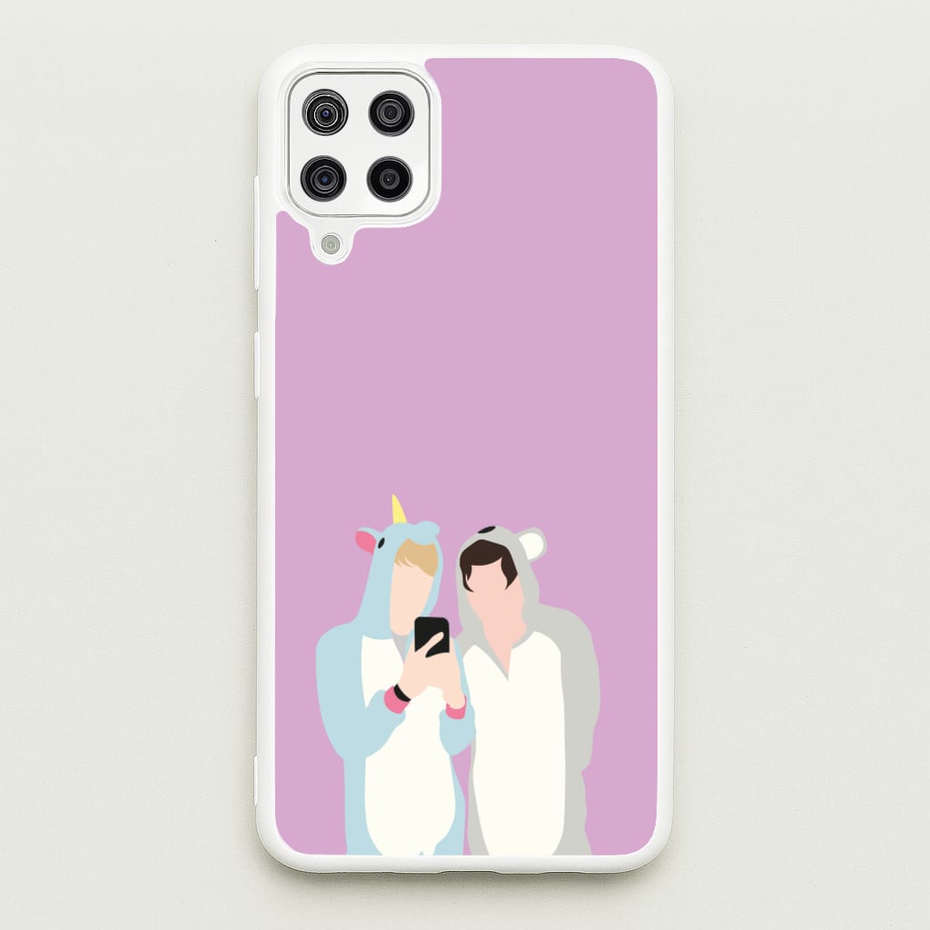 Onsies - S & C - Sam And Colby Phone Case for Galaxy A12