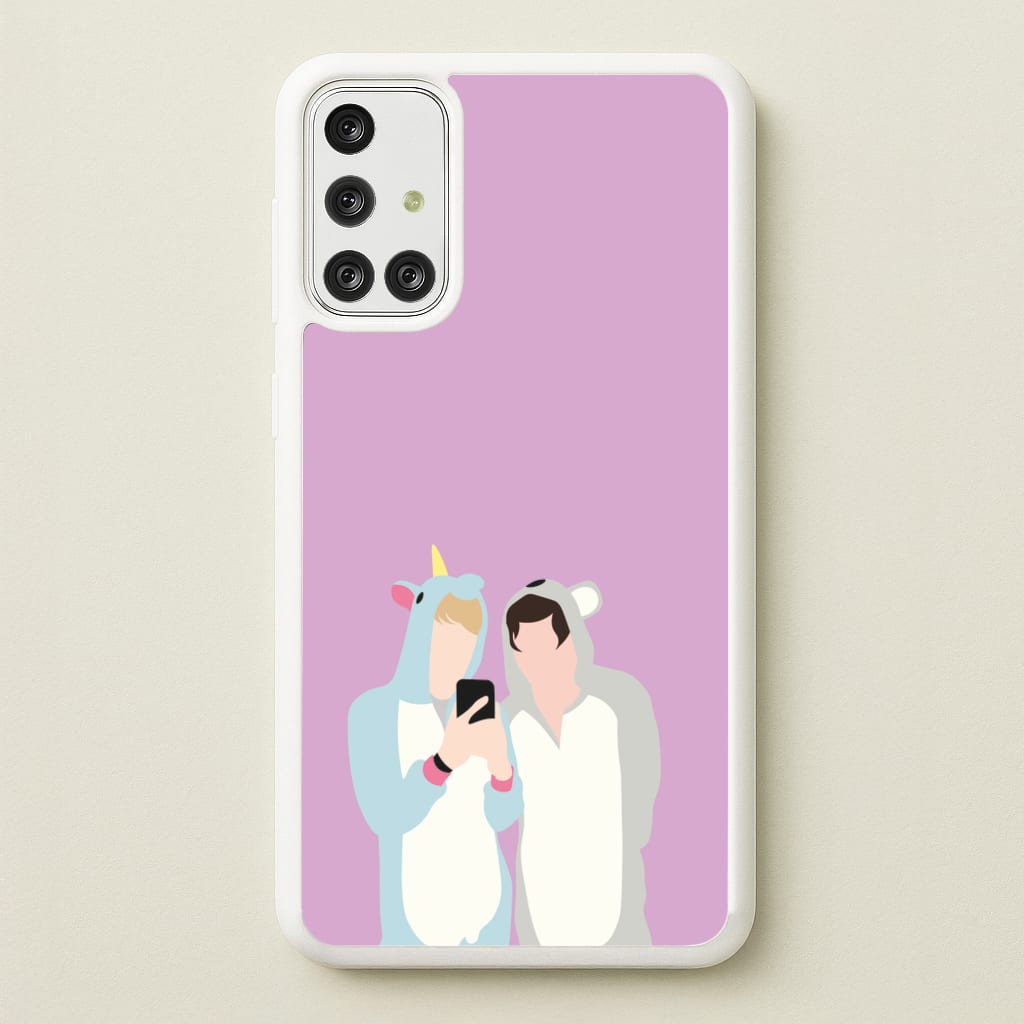 Onsies - S & C - Sam And Colby Phone Case for Galaxy A71