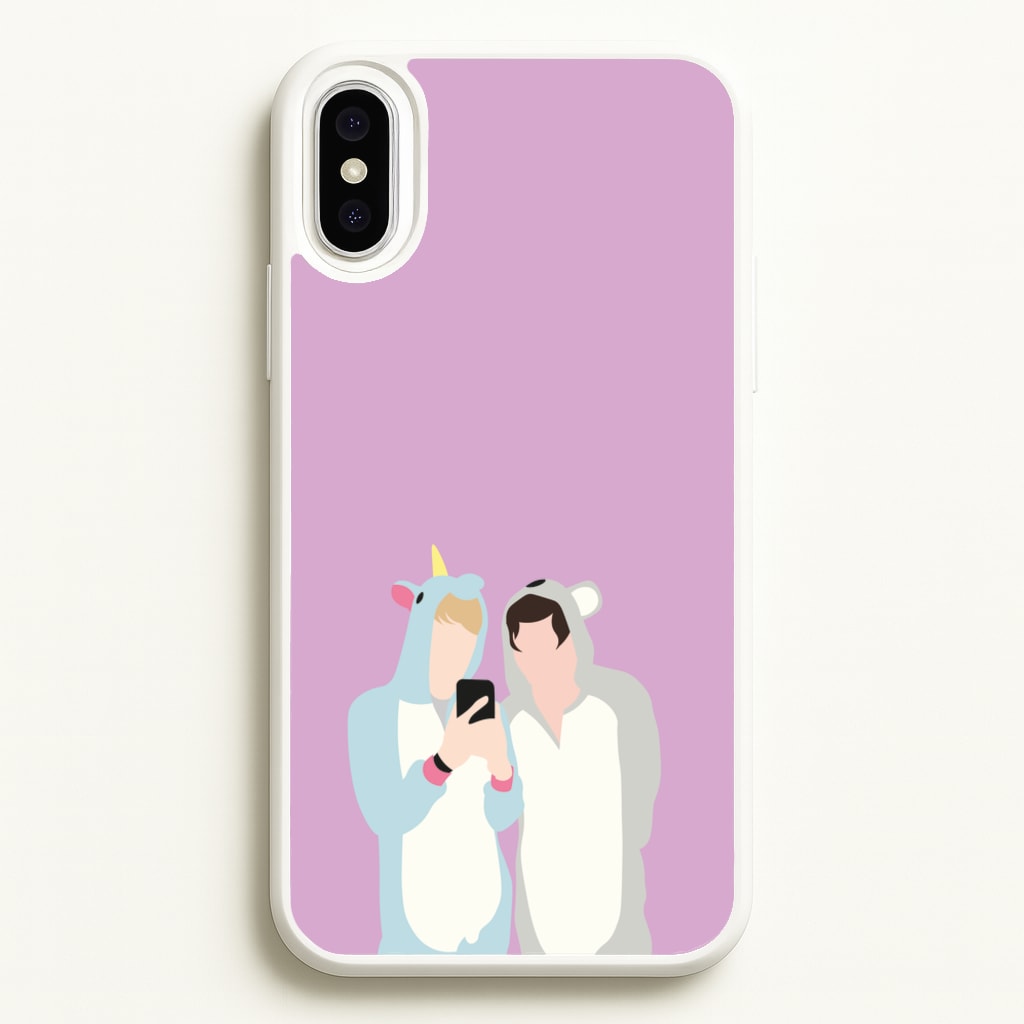 Onsies - S & C - Sam And Colby Phone Case for iPhone XS Max