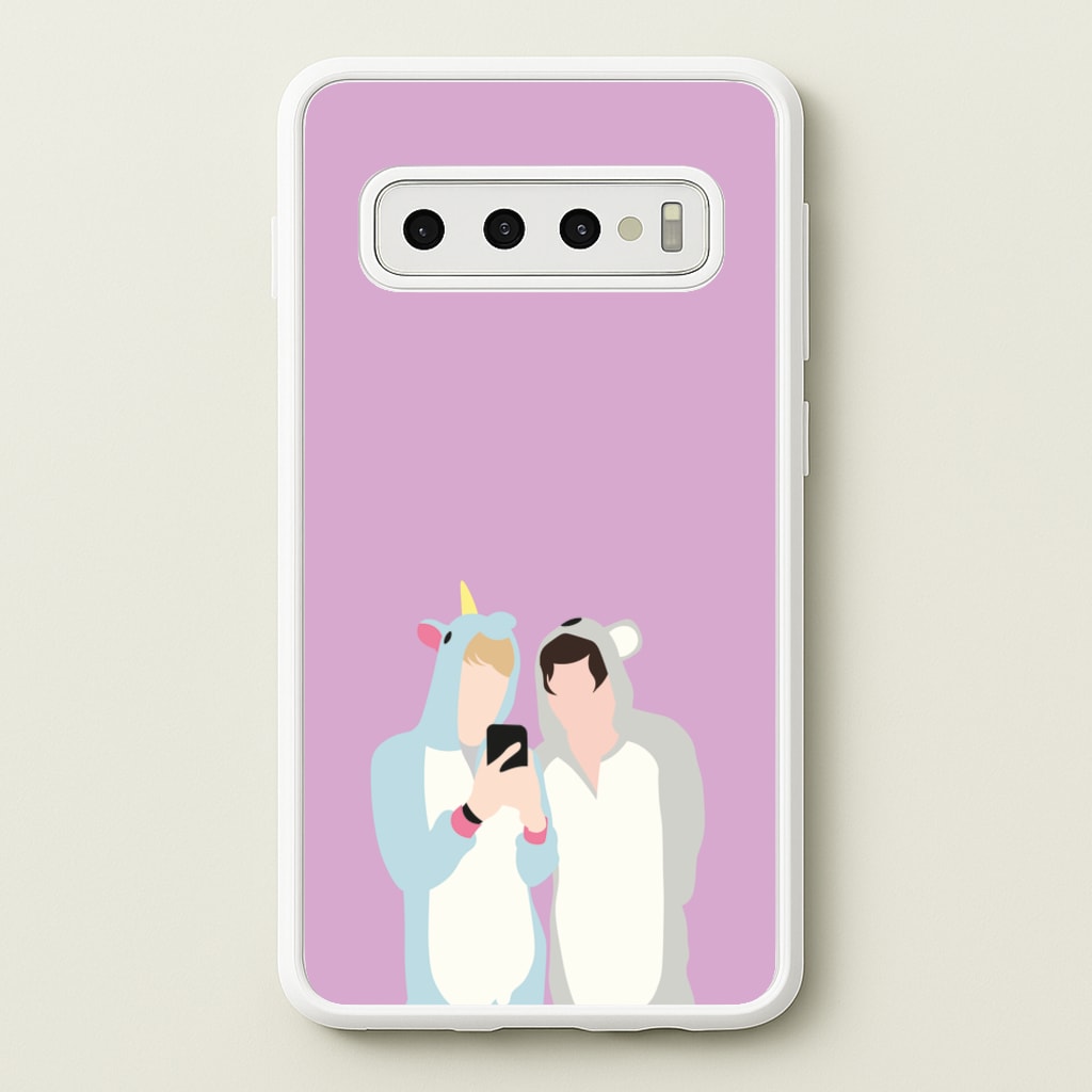 Onsies - S & C - Sam And Colby Phone Case for Galaxy S10