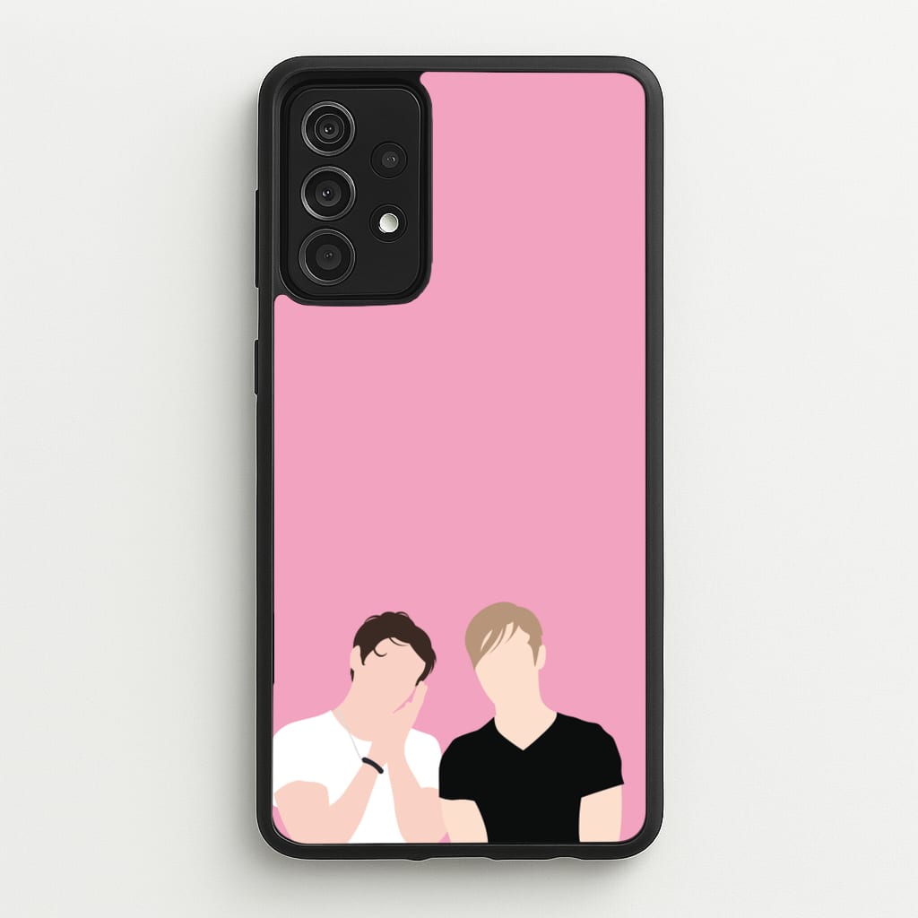 Selfie - S & C - Sam And Colby Phone Case for Galaxy A52 / A52s