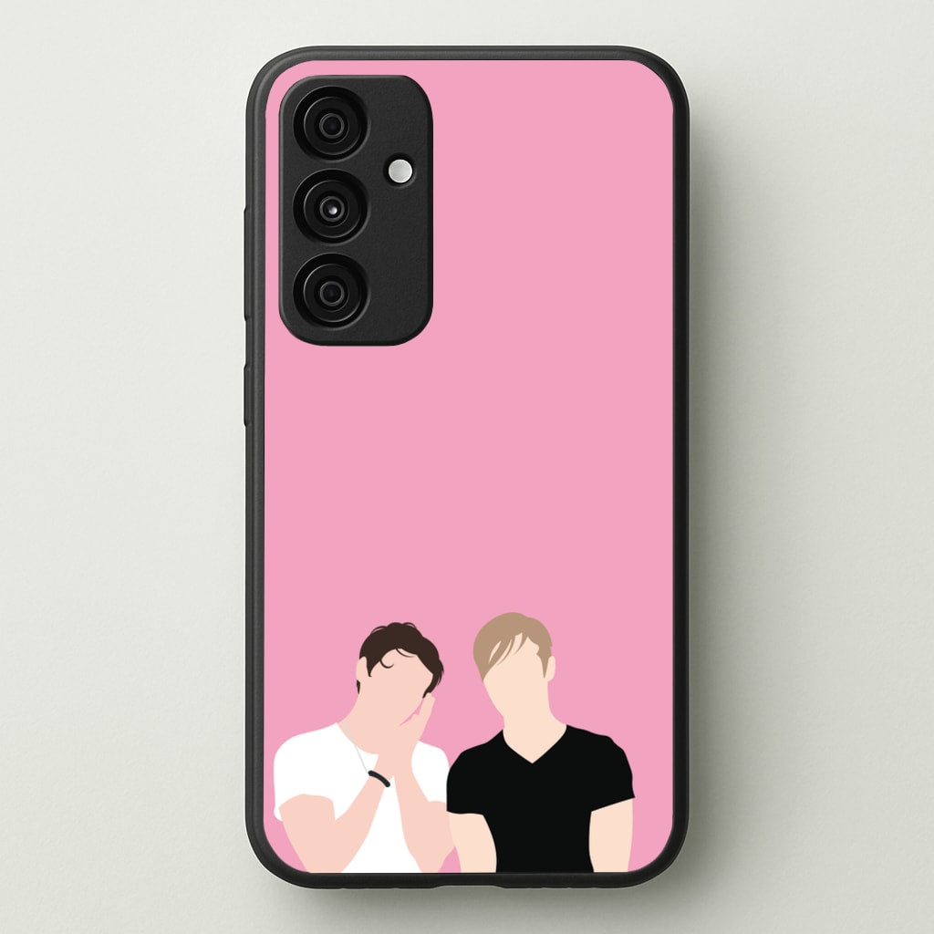 Selfie - S & C - Sam And Colby Phone Case for Galaxy A35