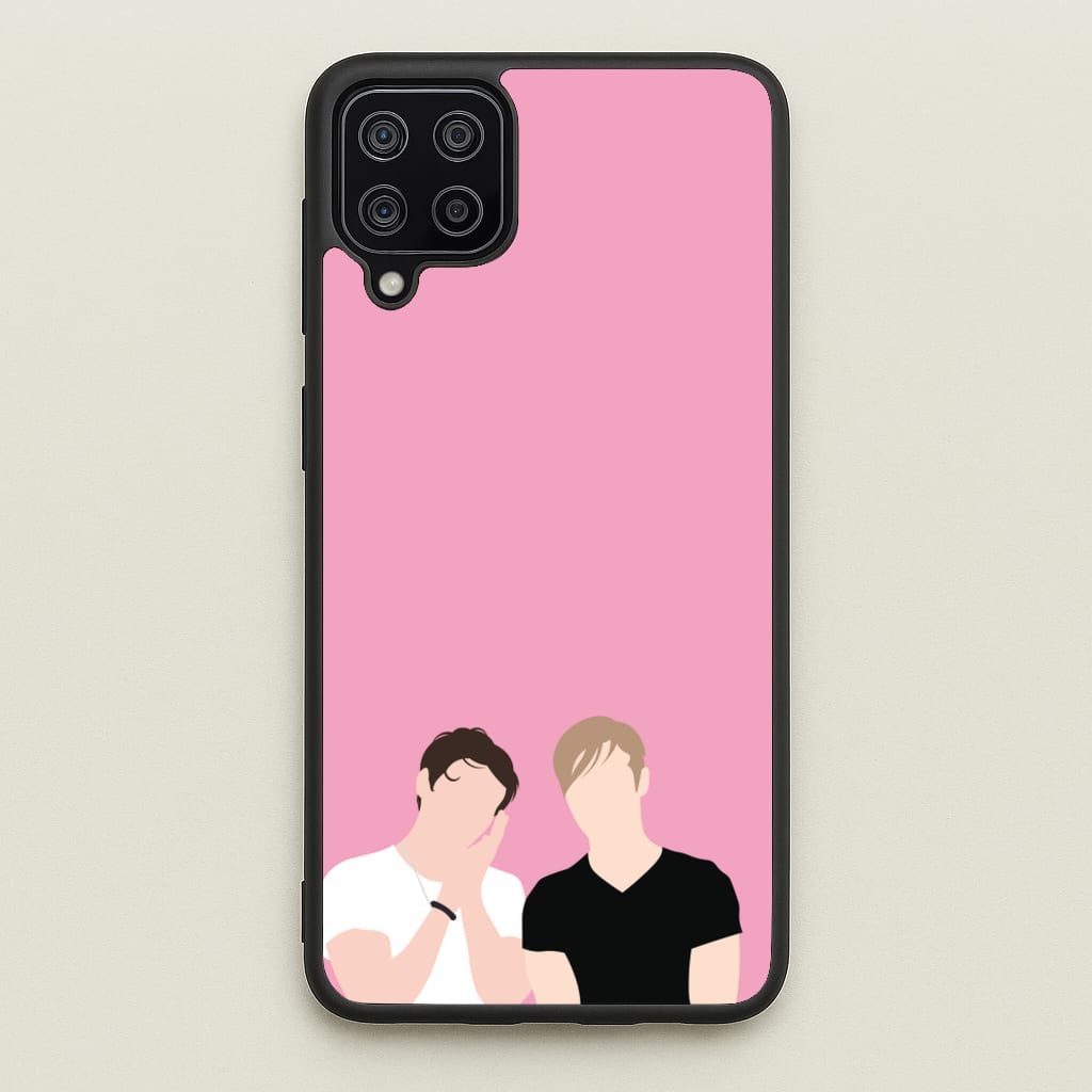Selfie - S & C - Sam And Colby Phone Case for Galaxy A12