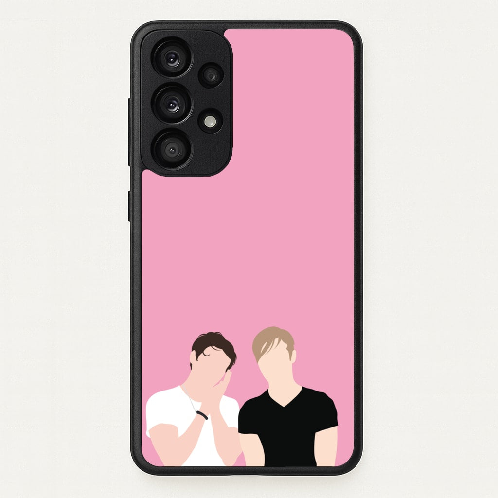 Selfie - S & C - Sam And Colby Phone Case for Galaxy A33