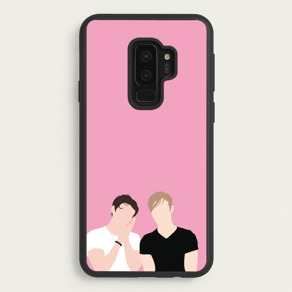 Selfie - S & C - Sam And Colby Phone Case for Galaxy S9 Plus
