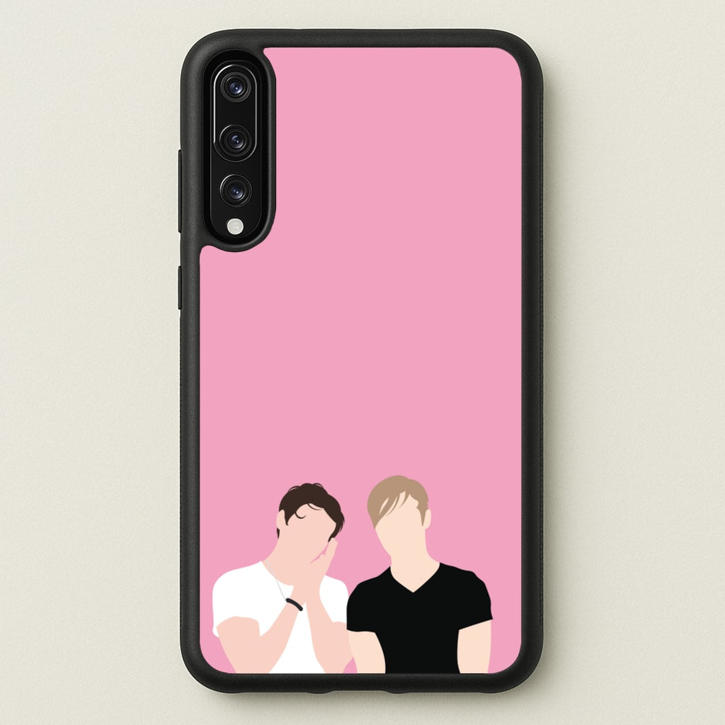 Selfie - S & C - Sam And Colby Phone Case for Huawei P20 Pro