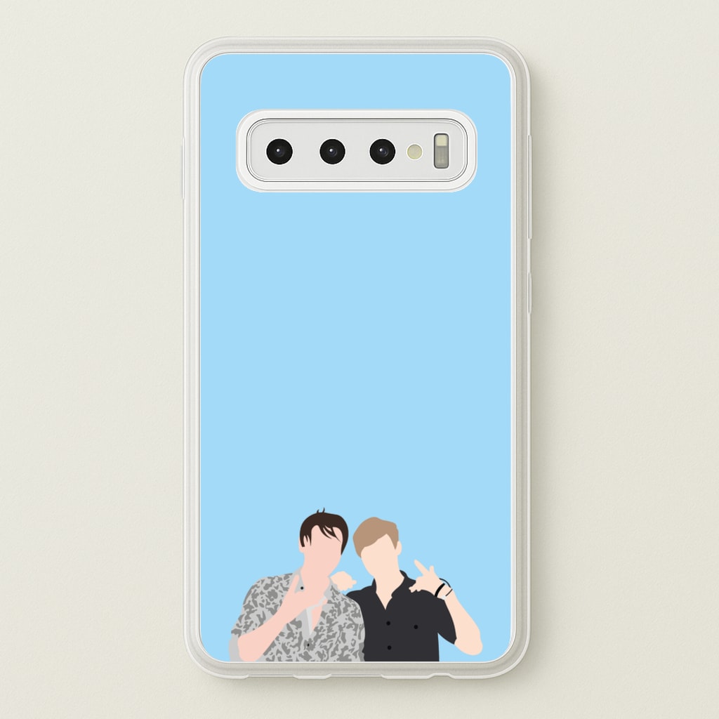 Pose - S & C - Sam And Colby Phone Case for Galaxy S10 Plus