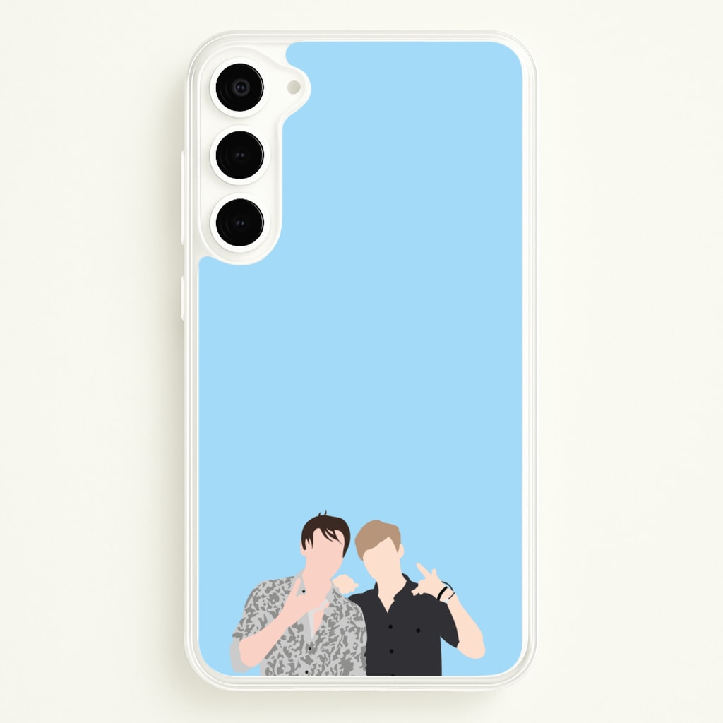 Pose - S & C - Sam And Colby Phone Case for Galaxy S23 Plus