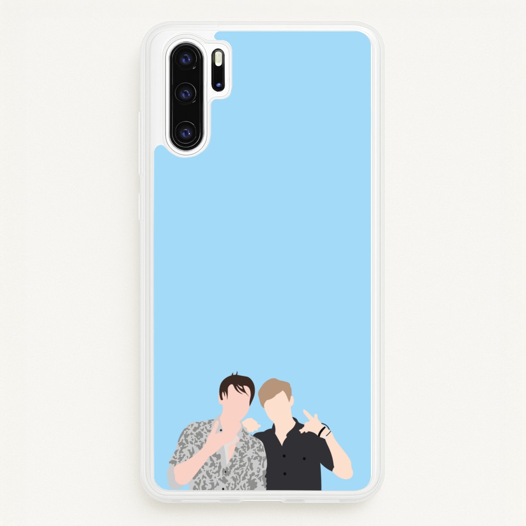 Pose - S & C - Sam And Colby Phone Case for Huawei P30 Pro