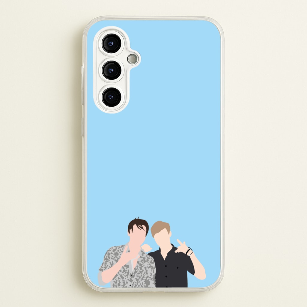Pose - S & C - Sam And Colby Phone Case for Galaxy A54