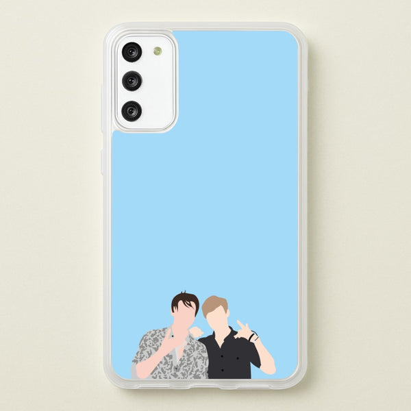 Pose - S & C - Sam And Colby Phone Case for Galaxy S20FE