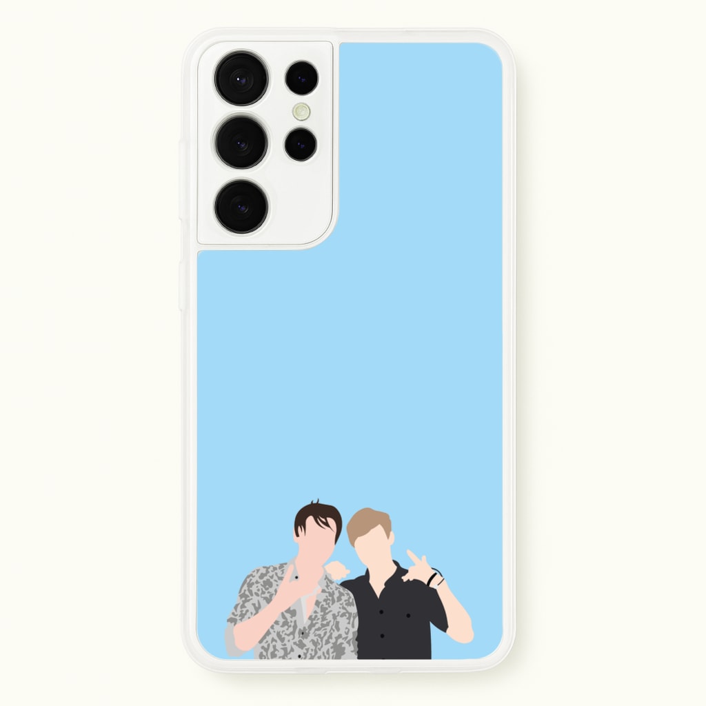 Pose - S & C - Sam And Colby Phone Case for Galaxy S21 Ultra