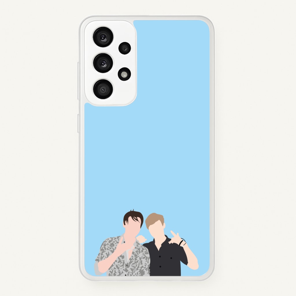 Pose - S & C - Sam And Colby Phone Case for Galaxy A53