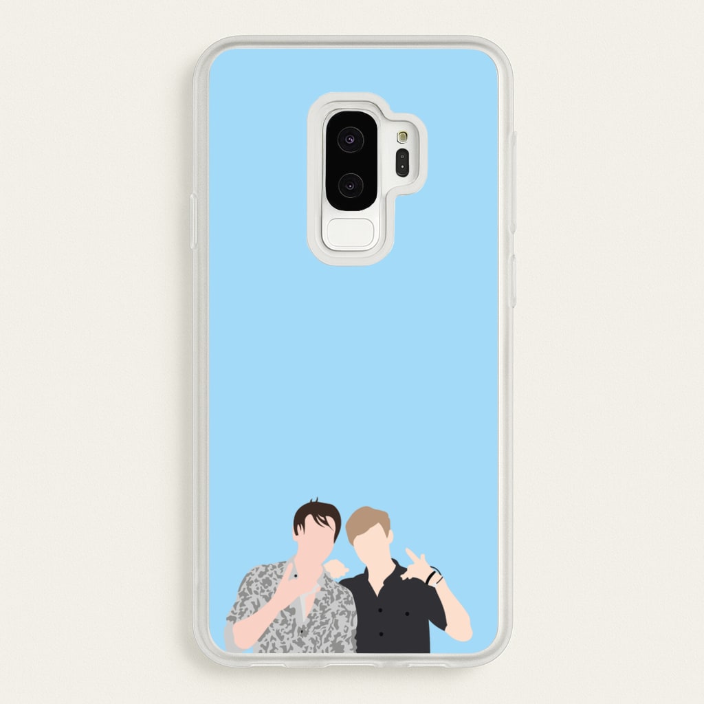 Pose - S & C - Sam And Colby Phone Case for Galaxy S9 Plus