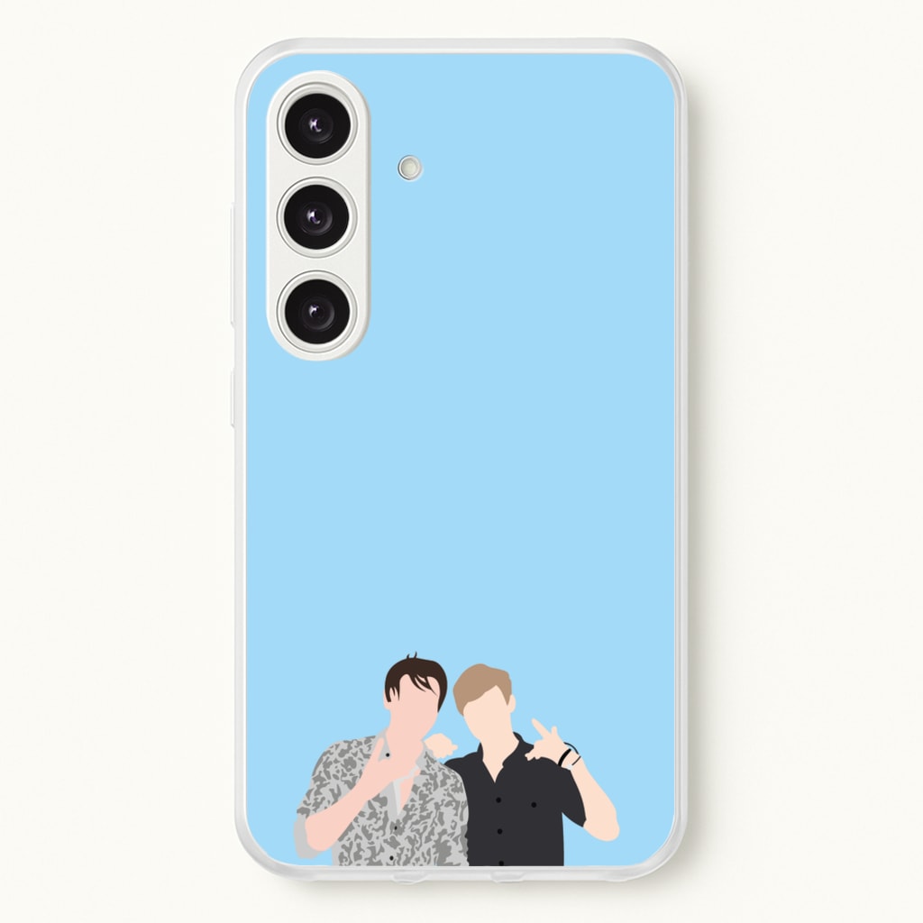 Pose - S & C - Sam And Colby Phone Case for Galaxy S24 Plus