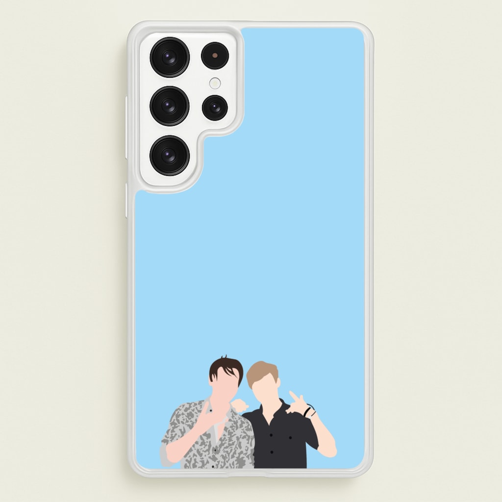 Pose - S & C - Sam And Colby Phone Case for Galaxy S23 Ultra