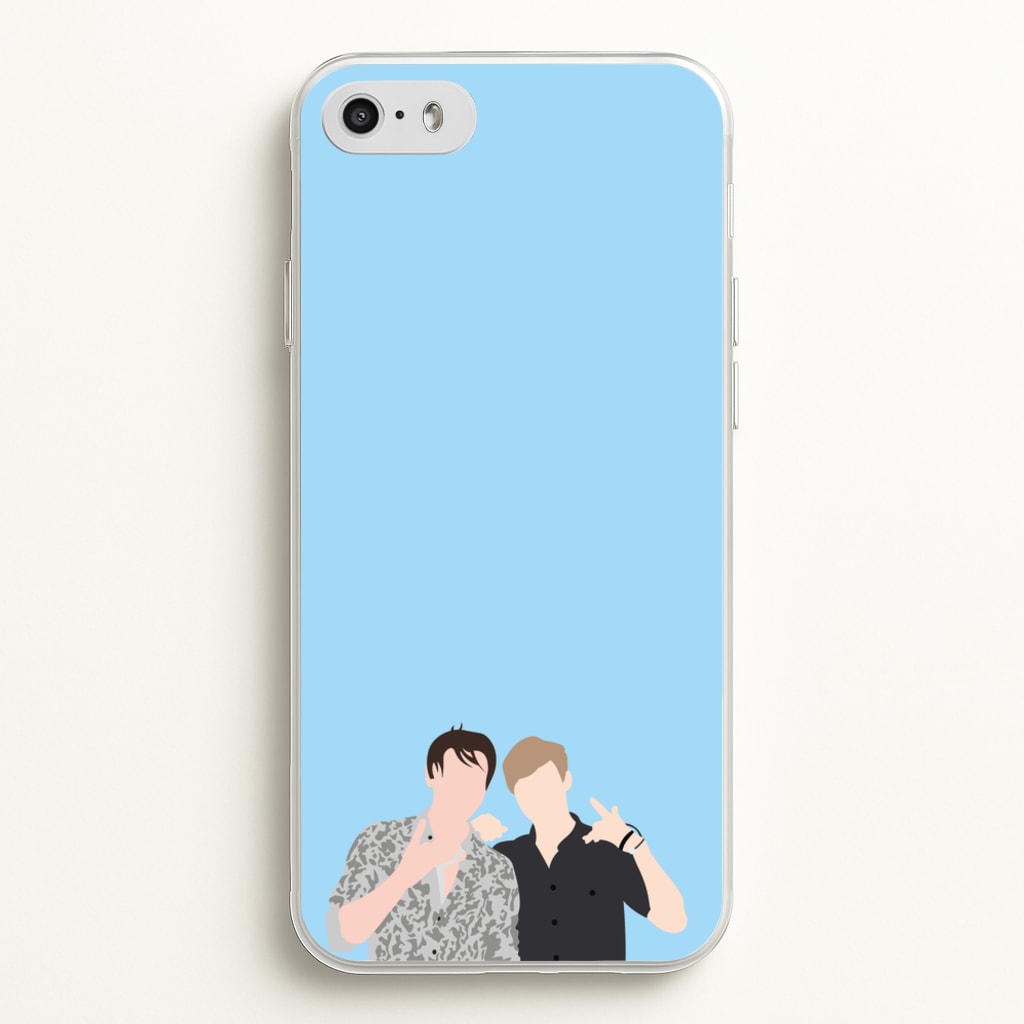 Pose - S & C - Sam And Colby Phone Case for iPhone 5 / 5s / SE 2016