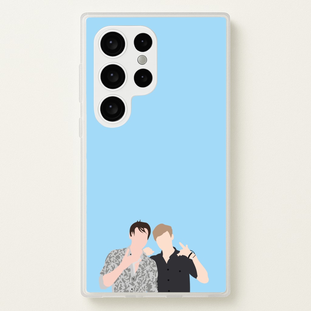 Pose - S & C - Sam And Colby Phone Case for Galaxy S24 Ultra