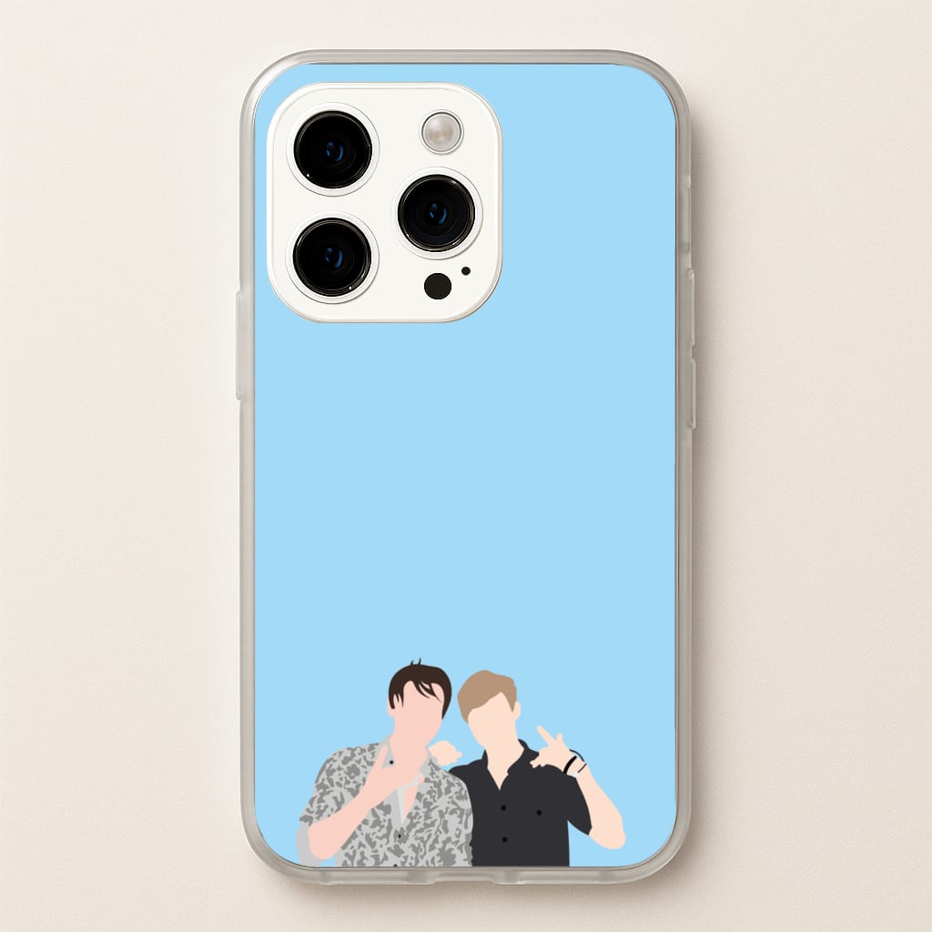 Pose - S & C - Sam And Colby Phone Case for iPhone 15 Pro