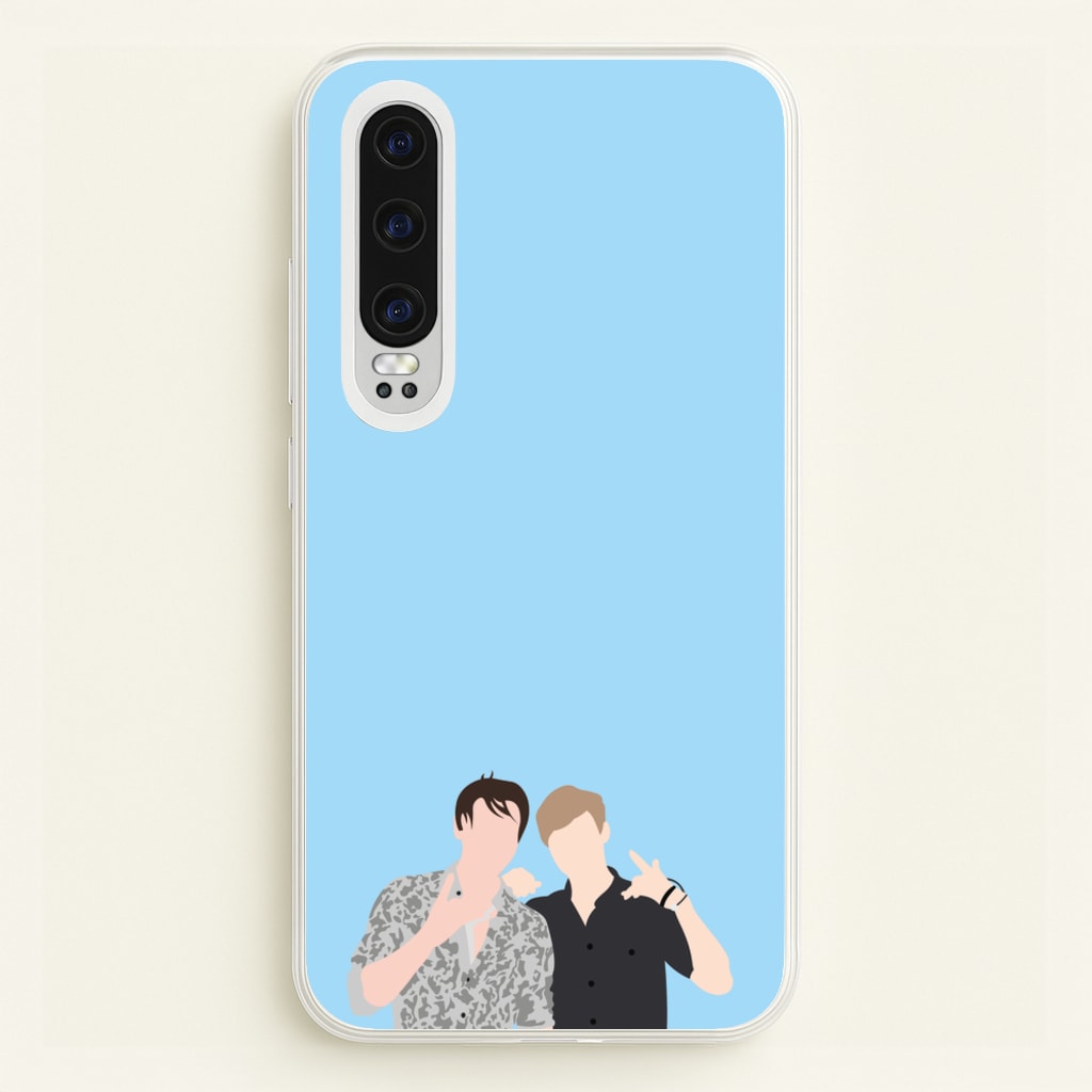 Pose - S & C - Sam And Colby Phone Case for Huawei P30