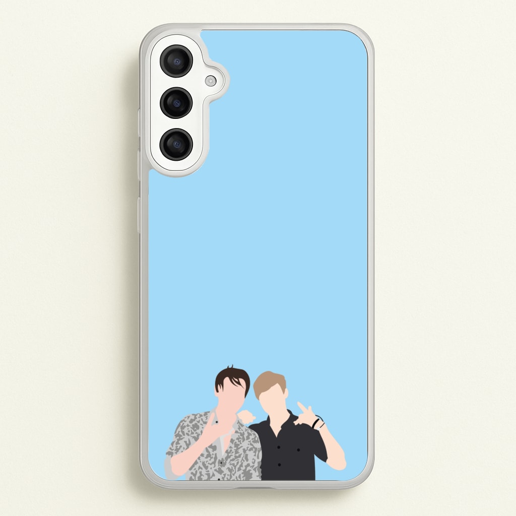 Pose - S & C - Sam And Colby Phone Case for Galaxy A34
