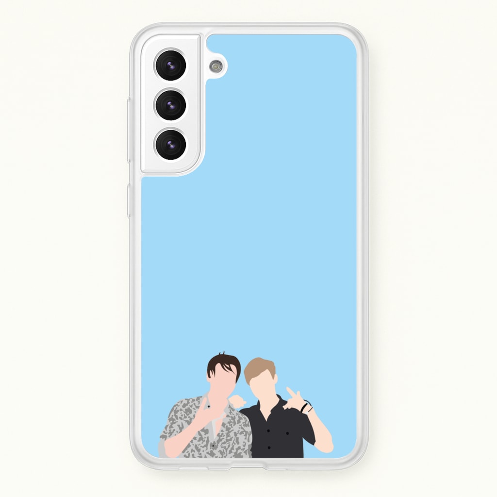 Pose - S & C - Sam And Colby Phone Case for Galaxy S21FE