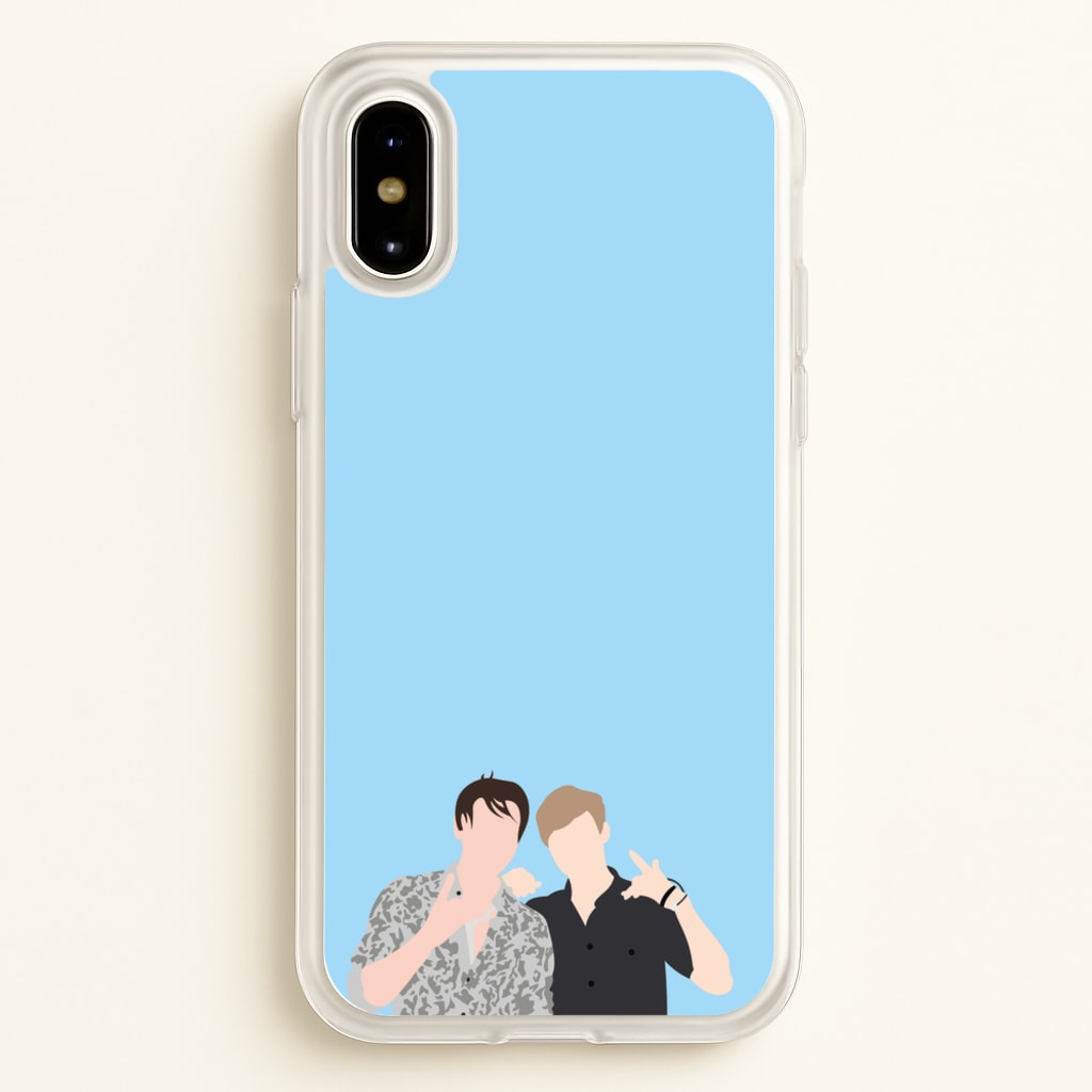 Pose - S & C - Sam And Colby Phone Case for iPhone X / XS