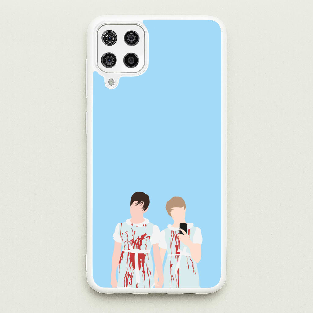 Halloween - S & C - Sam And Colby Phone Case for Galaxy A12