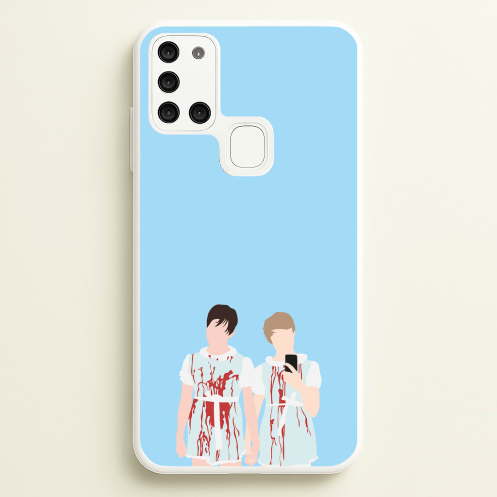 Halloween - S & C - Sam And Colby Phone Case for Galaxy A21s