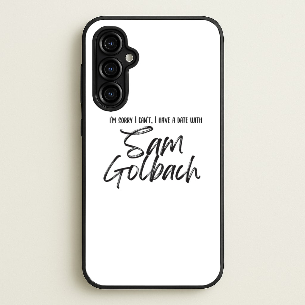 Date With Sam - S & C - Sam And Colby Phone Case for Galaxy A54
