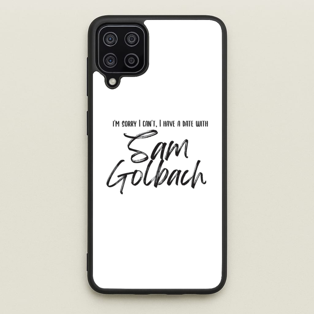 Date With Sam - S & C - Sam And Colby Phone Case for Galaxy A12