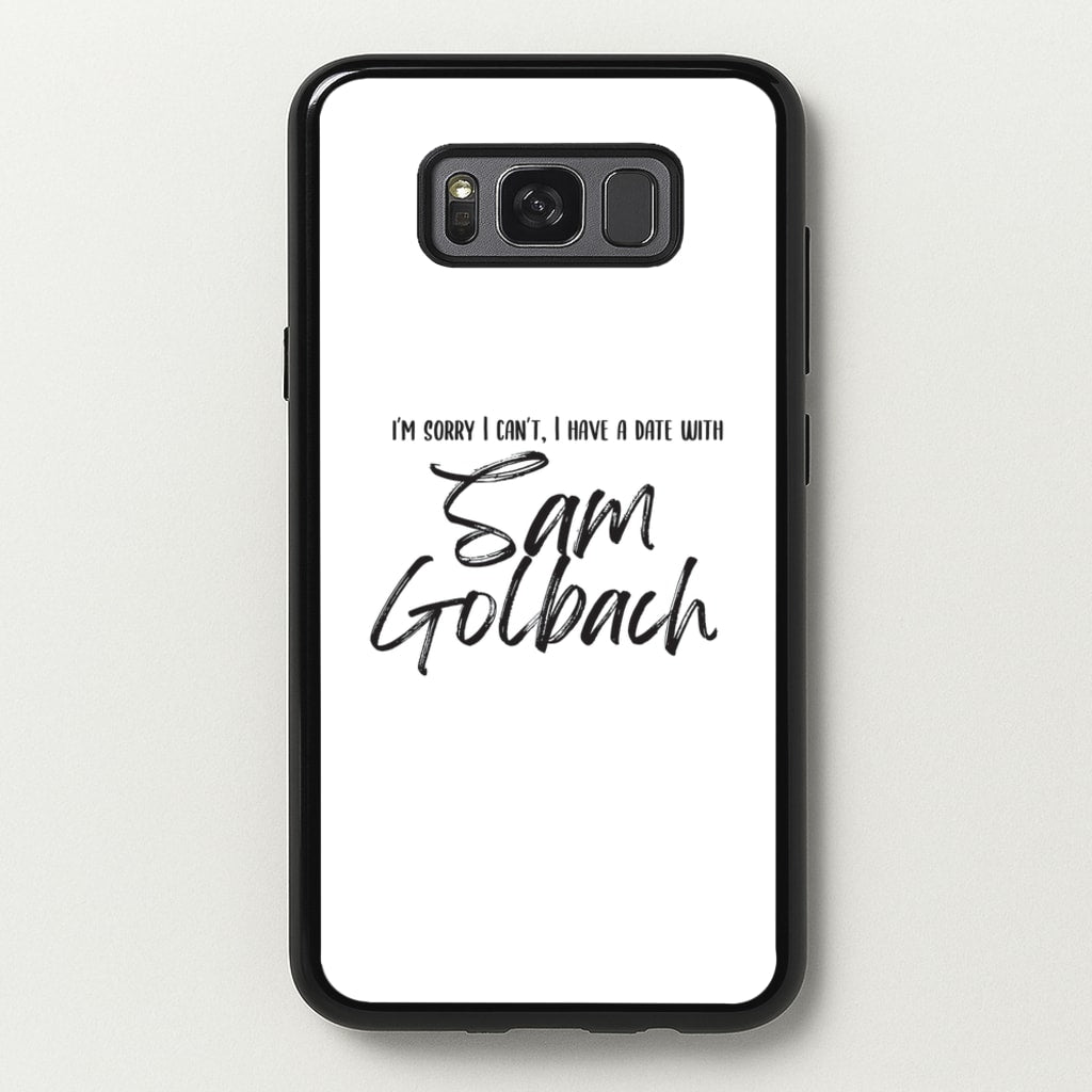 Date With Sam - S & C - Sam And Colby Phone Case for Galaxy S8 Plus