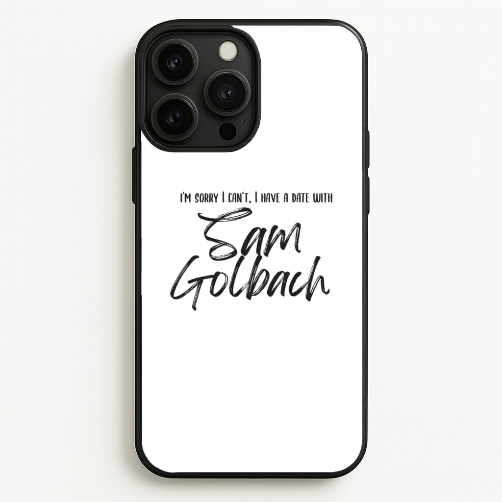Date With Sam - S & C - Sam And Colby Phone Case for iPhone 13 Pro Max