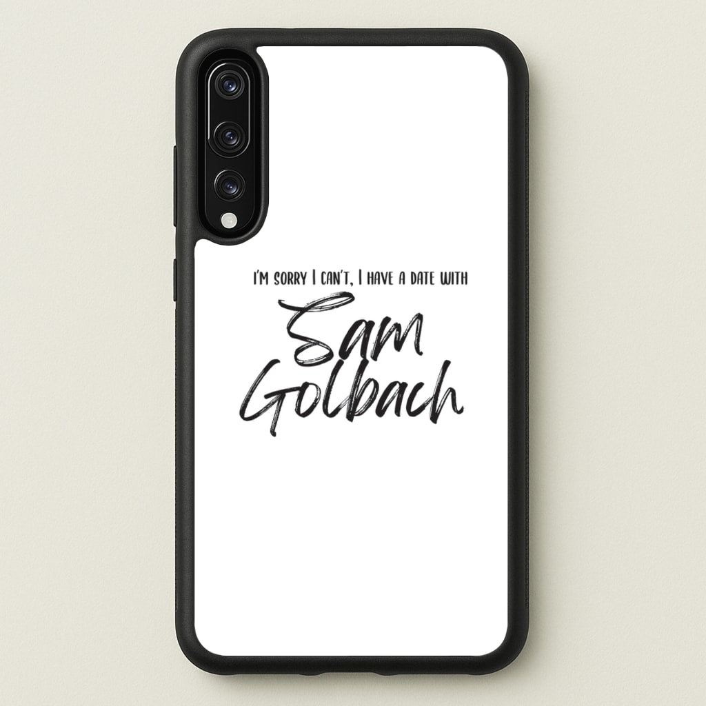 Date With Sam - S & C - Sam And Colby Phone Case for Huawei P20 Pro