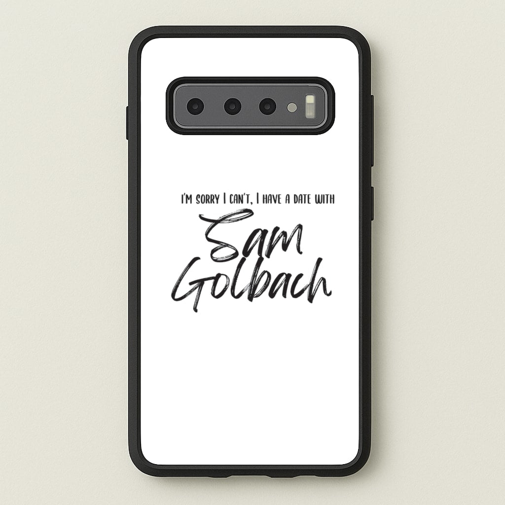 Date With Sam - S & C - Sam And Colby Phone Case for Galaxy S10 Plus