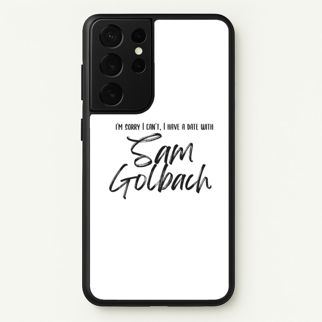 Date With Sam - S & C - Sam And Colby Phone Case for Galaxy S21 Ultra