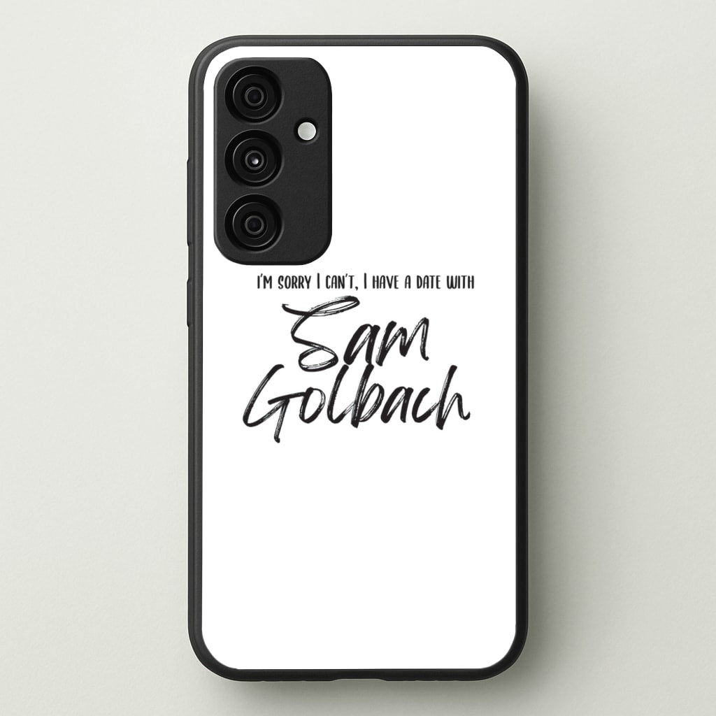 Date With Sam - S & C - Sam And Colby Phone Case for Galaxy A35
