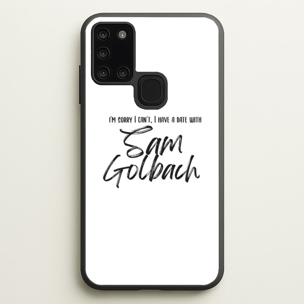 Date With Sam - S & C - Sam And Colby Phone Case for Galaxy A21s