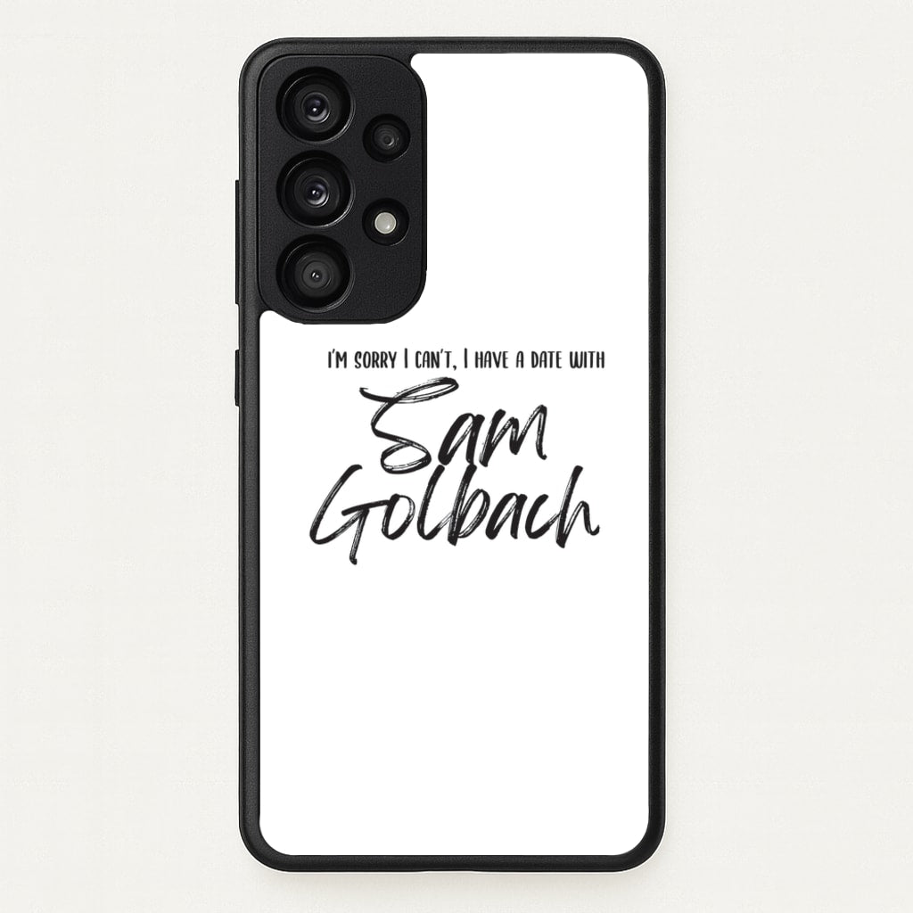 Date With Sam - S & C - Sam And Colby Phone Case for Galaxy A33
