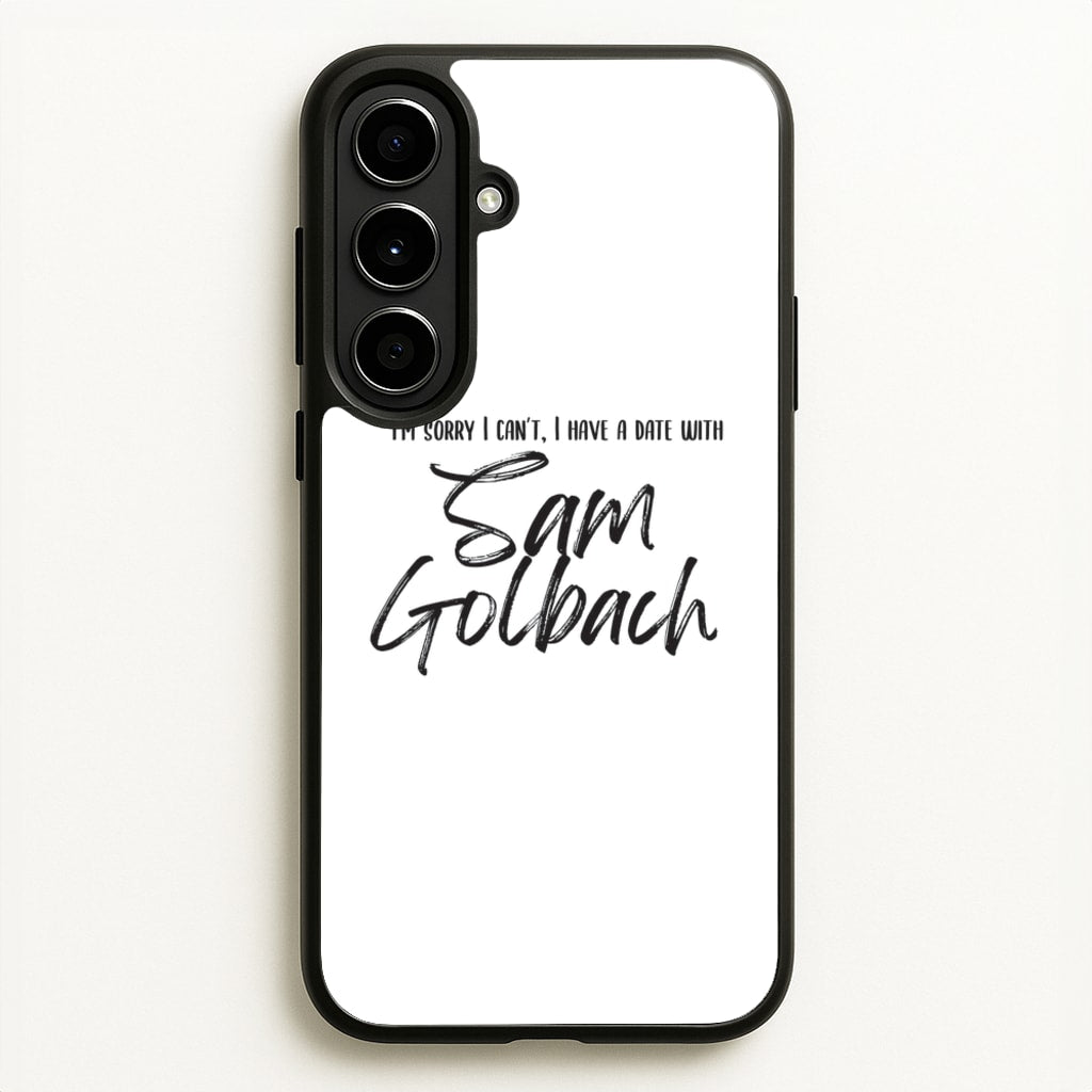 Date With Sam - S & C - Sam And Colby Phone Case for Galaxy A56