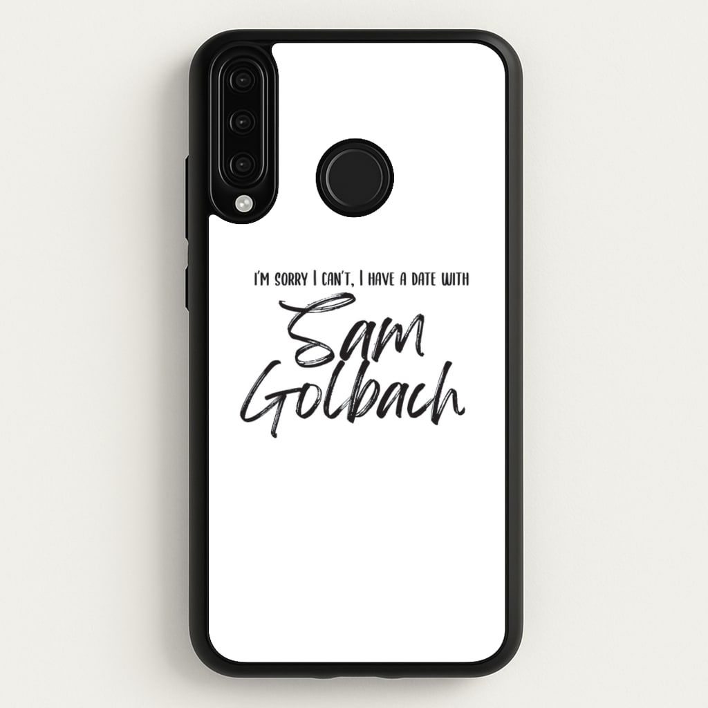 Date With Sam - S & C - Sam And Colby Phone Case for Huawei P30 Lite