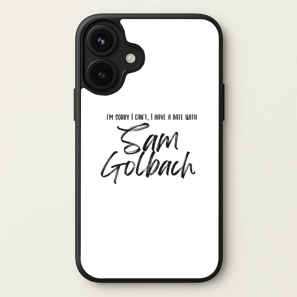 Date With Sam - S & C Phone Case for iPhone 17
