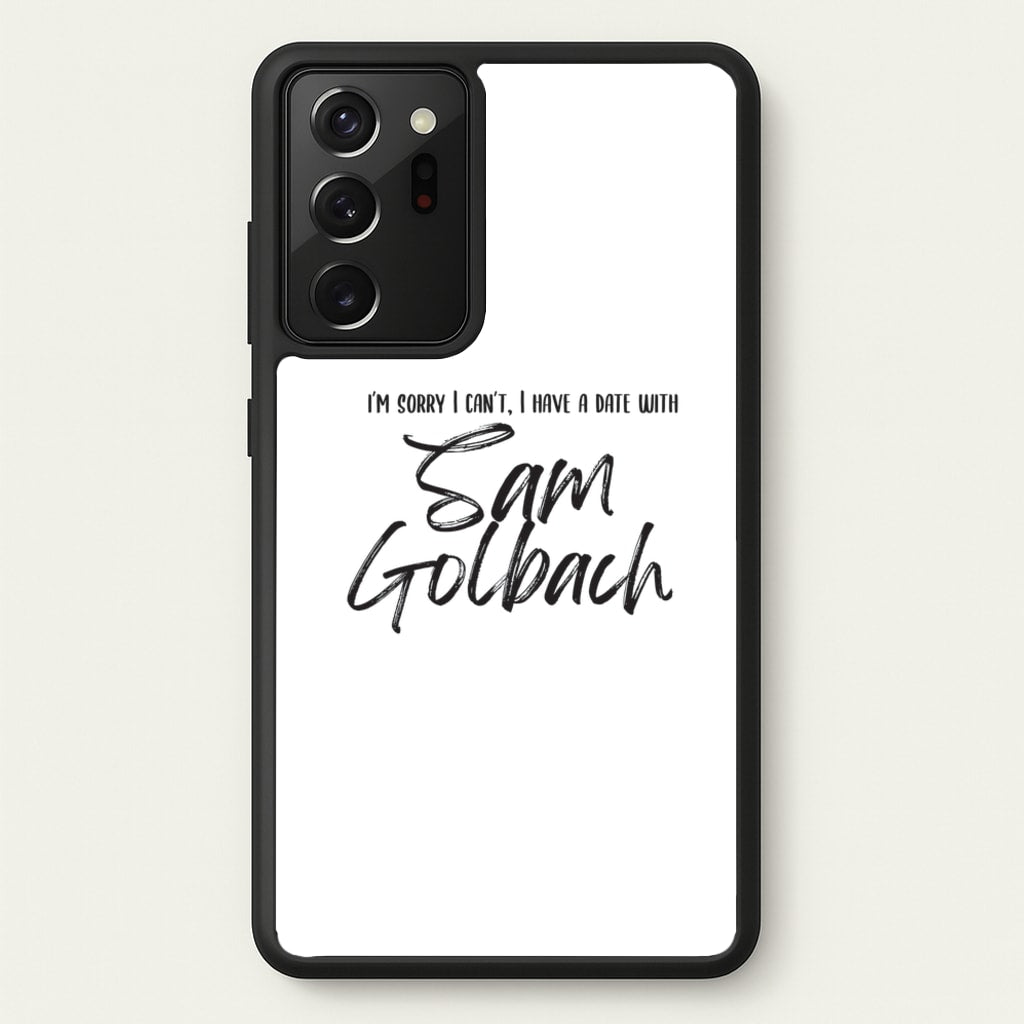 Date With Sam - S & C - Sam And Colby Phone Case for Galaxy Note 20 Ultra