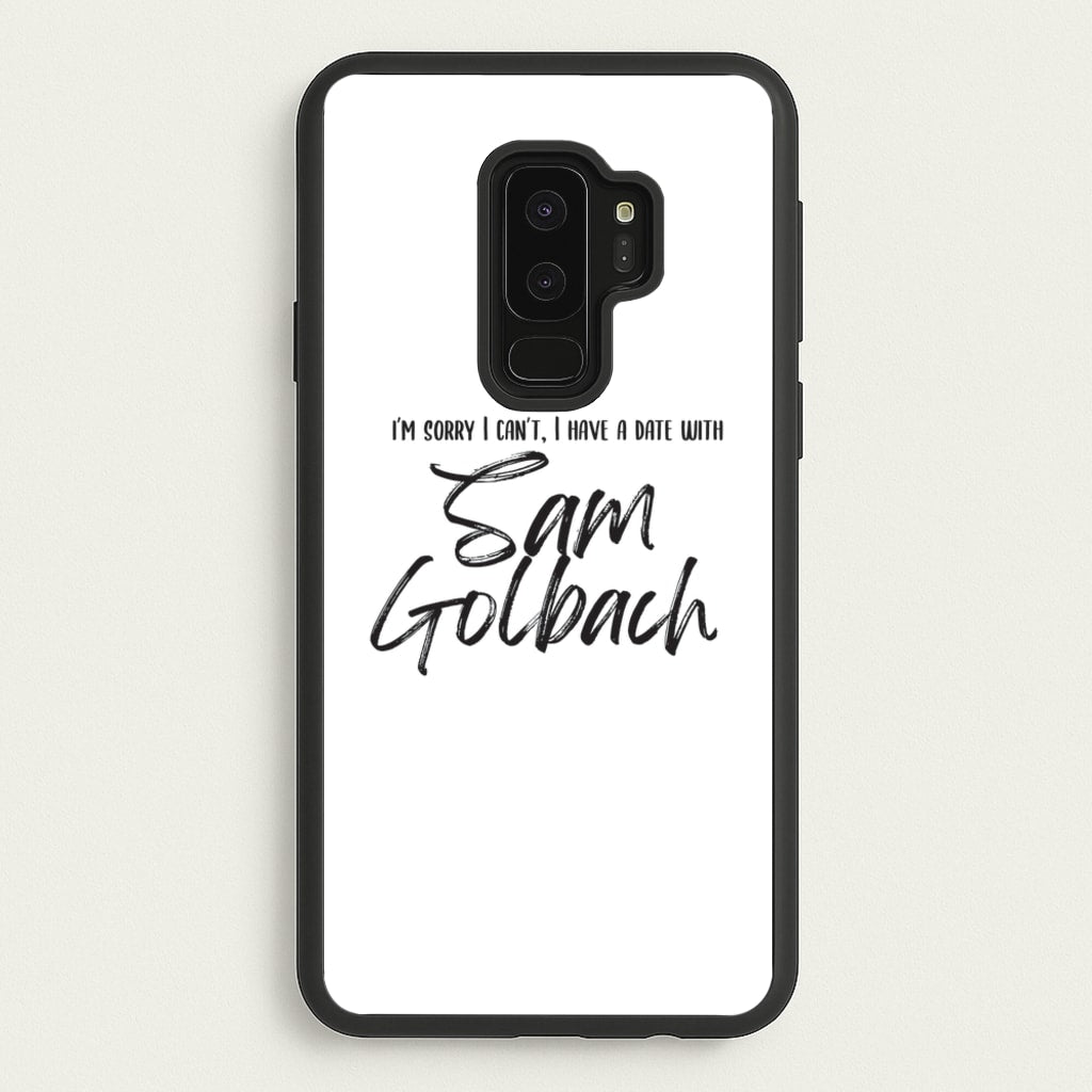 Date With Sam - S & C - Sam And Colby Phone Case for Galaxy S9 Plus