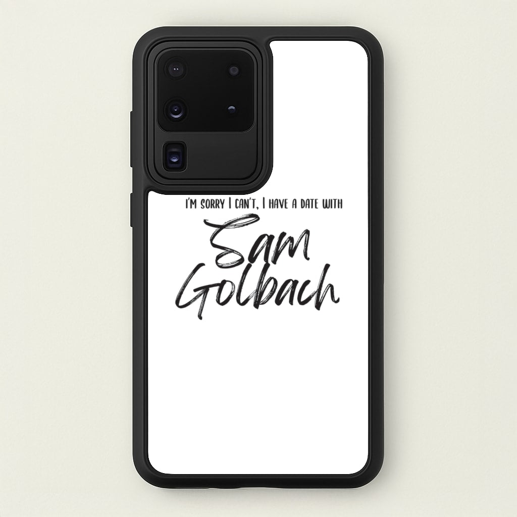 Date With Sam - S & C - Sam And Colby Phone Case for Galaxy S20 Ultra