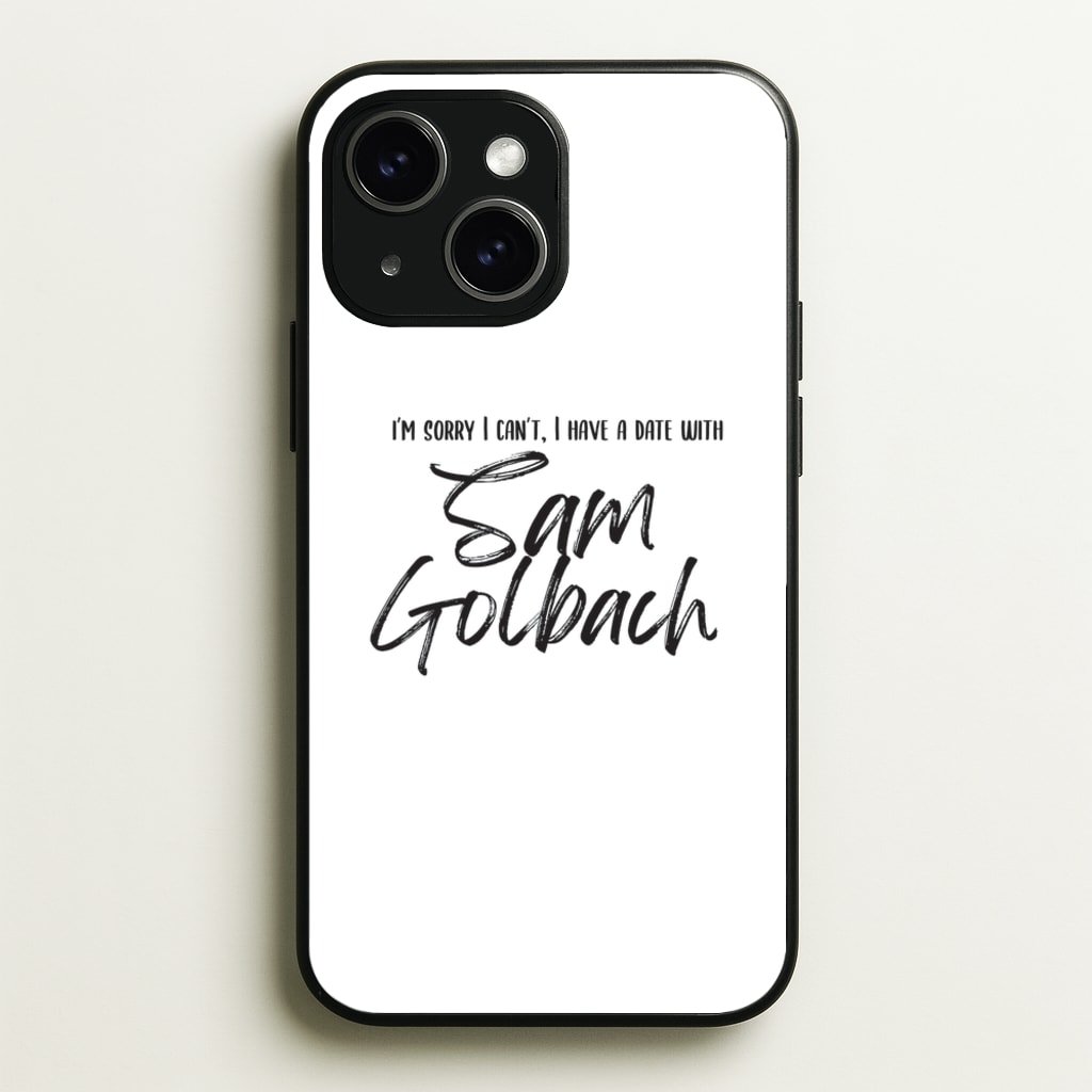 Date With Sam - S & C - Sam And Colby Phone Case for iPhone 14