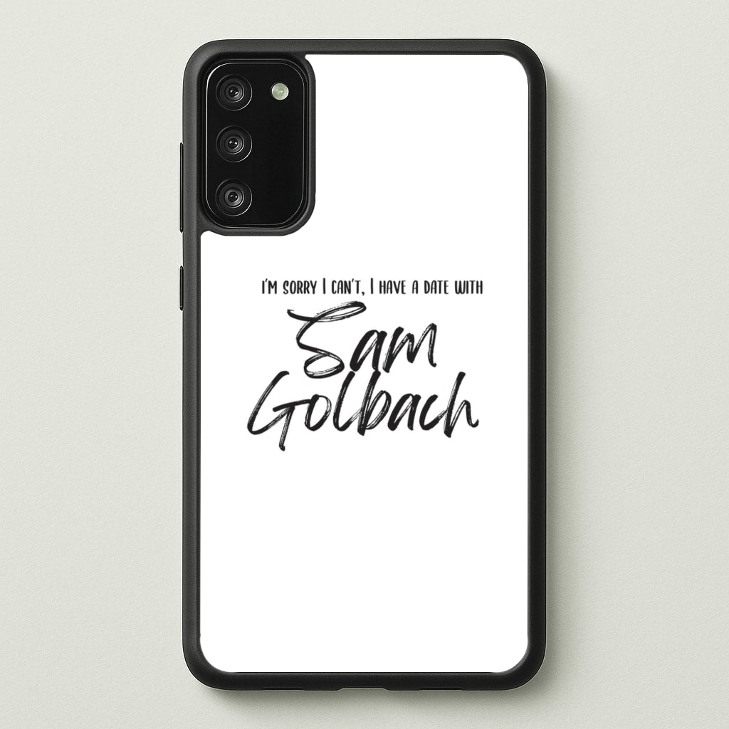 Date With Sam - S & C - Sam And Colby Phone Case for Galaxy A41
