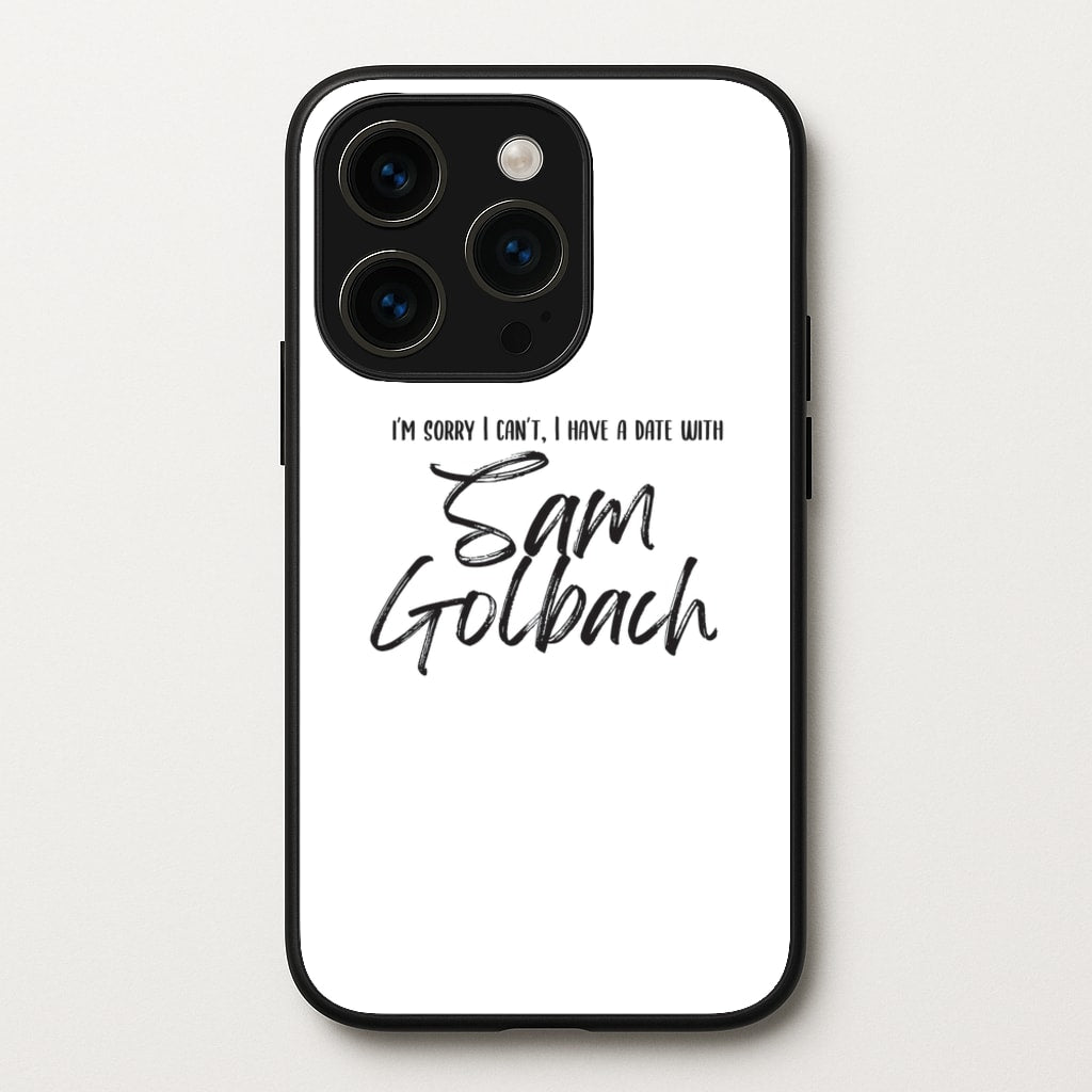 Date With Sam - S & C - Sam And Colby Phone Case for iPhone 14 Pro