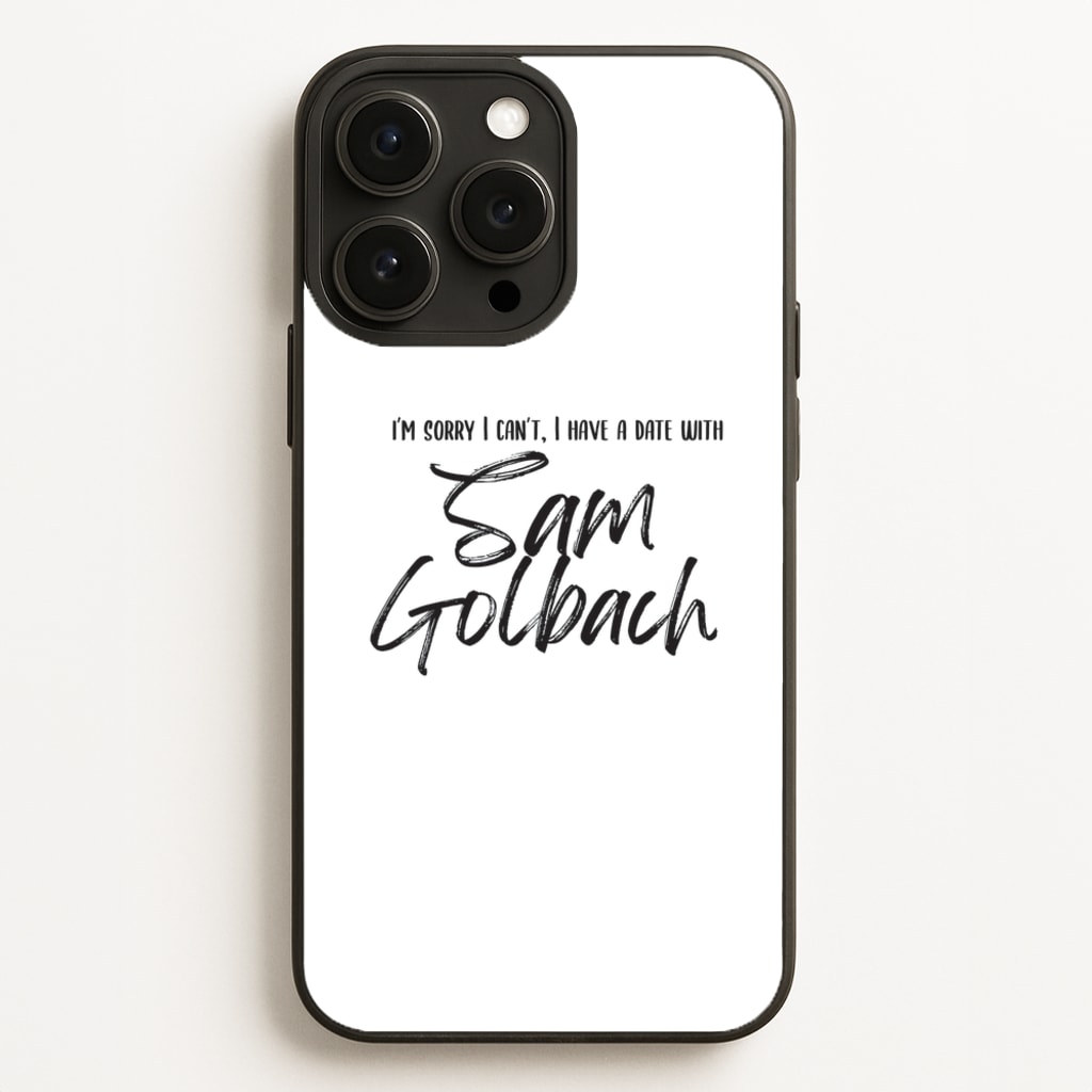 Date With Sam - S & C - Sam And Colby Phone Case for iPhone 12 Pro Max