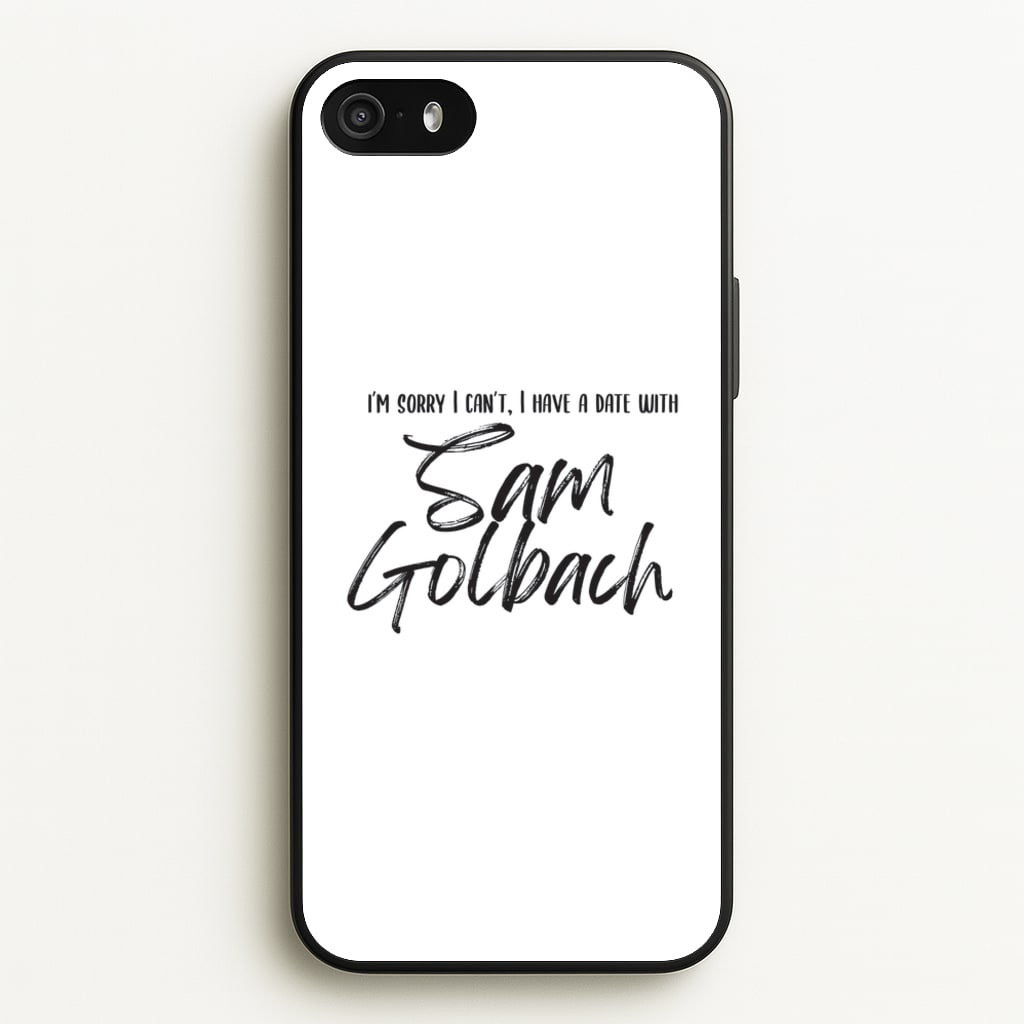 Date With Sam - S & C - Sam And Colby Phone Case for iPhone 5 / 5s / SE 2016